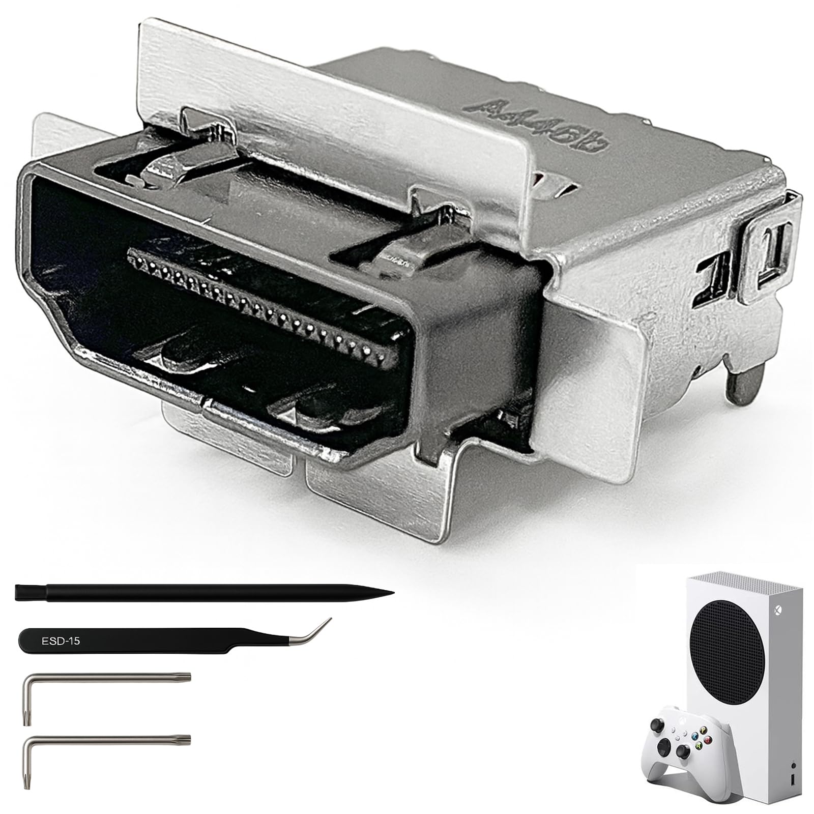 Amazon.co.jp: Xbox Series S用HDMIポート交換キット、XSSコンソール用